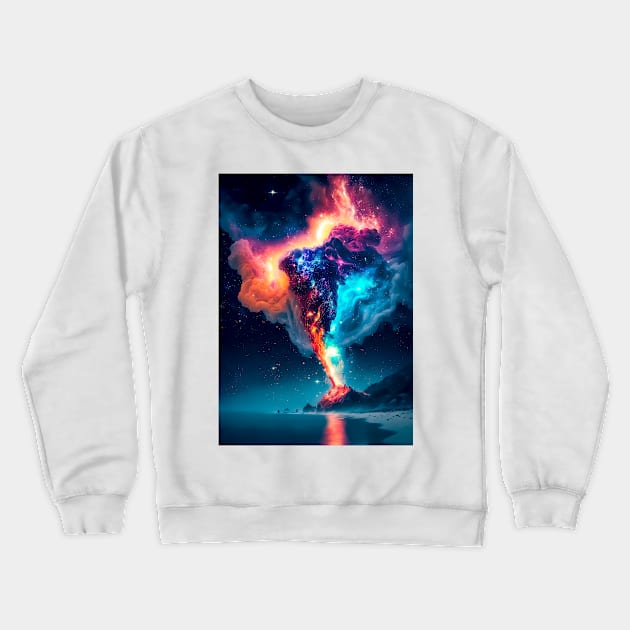 Chaos Unveiled Crewneck Sweatshirt by James Garcia